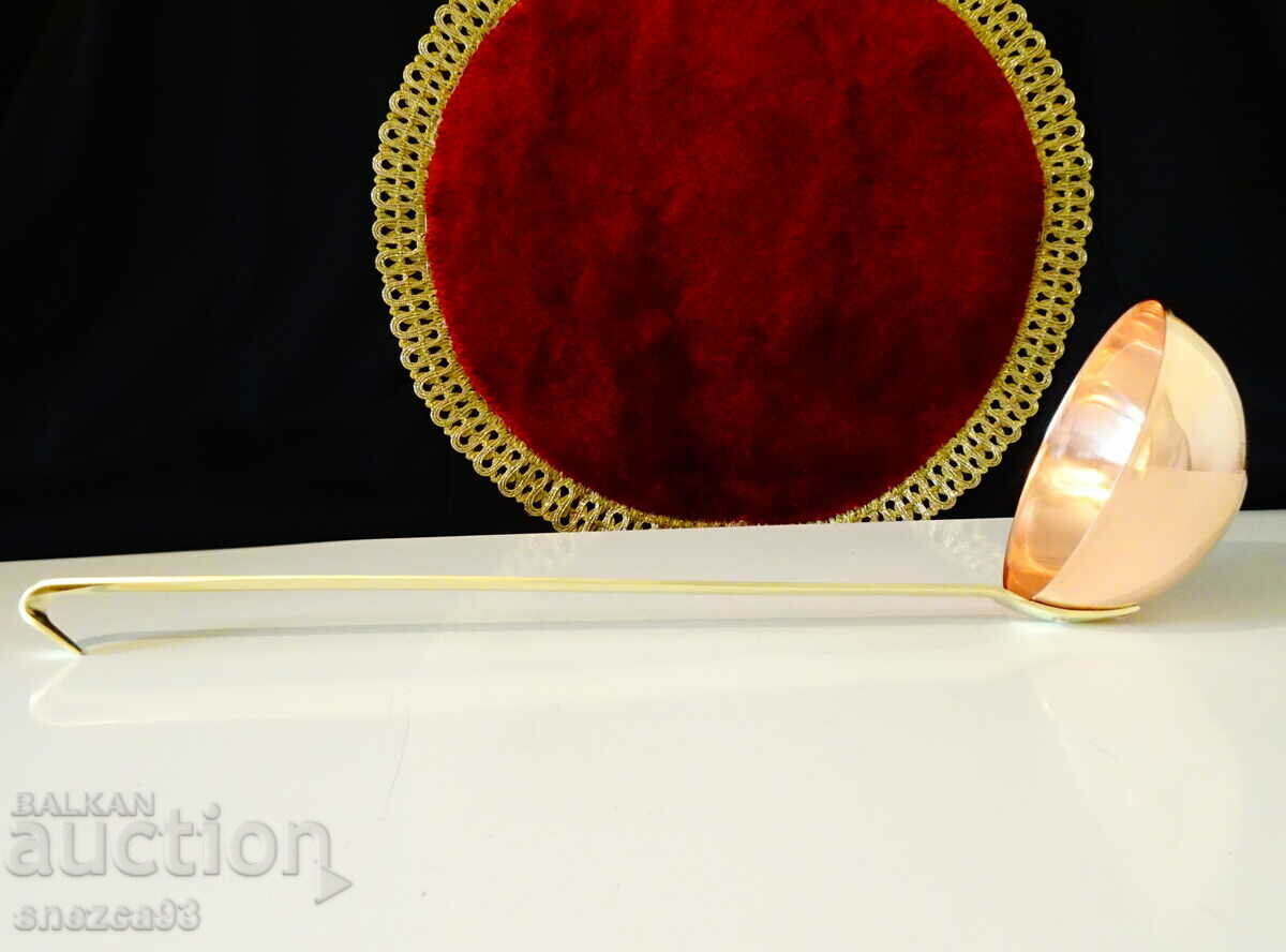 Copper ladle 200 ml. with price 49.00 BGN | € 25.05 Copper ladle 200 ml. with price 49.00 BGN | € 25.05