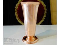 Copper goblet, copper cup 300 ml.