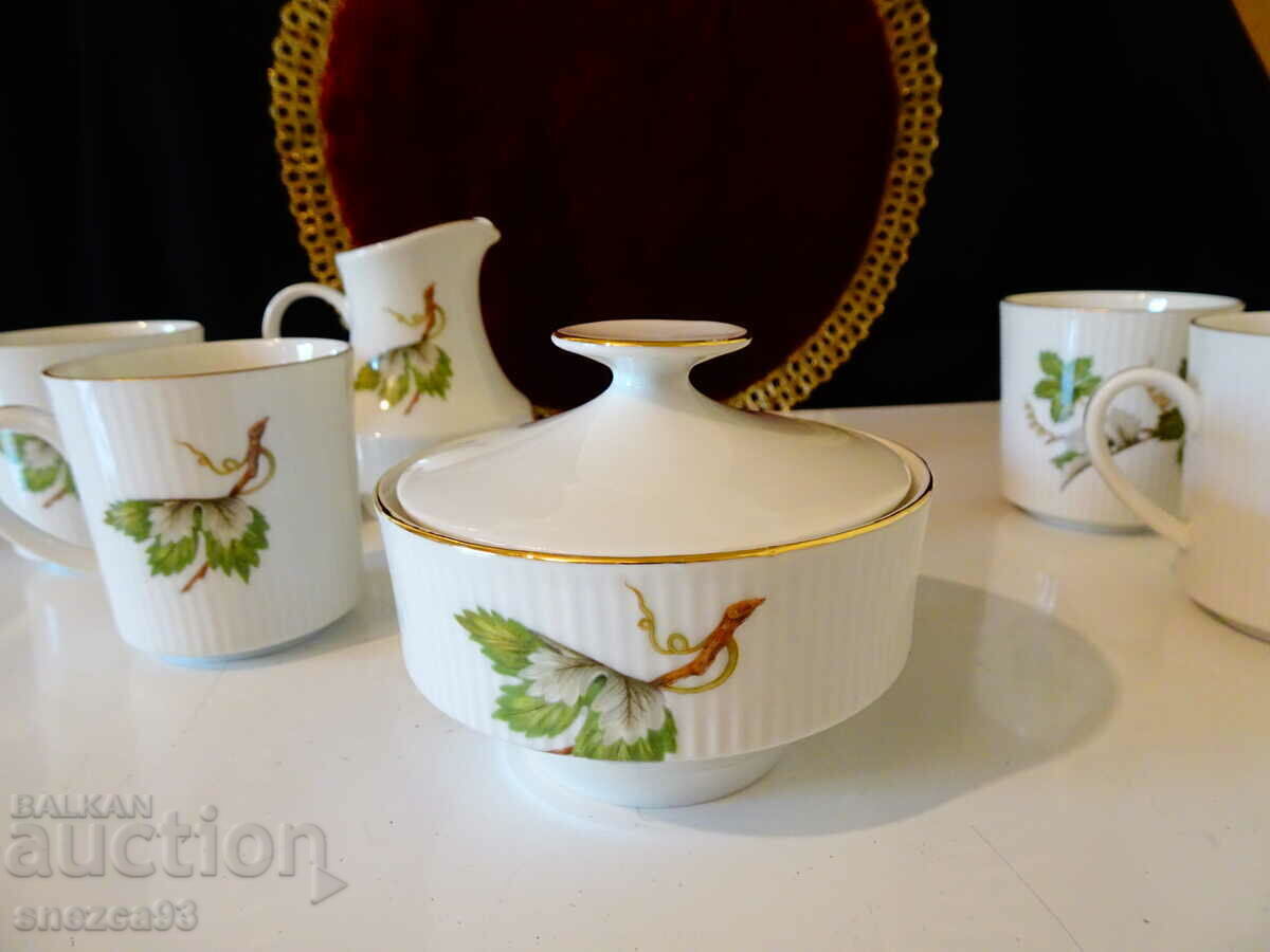 Raki, Coffee, Bavarian Porcelain Service - 5 Raki, Coffee, Bavarian Porcelain Service - 5