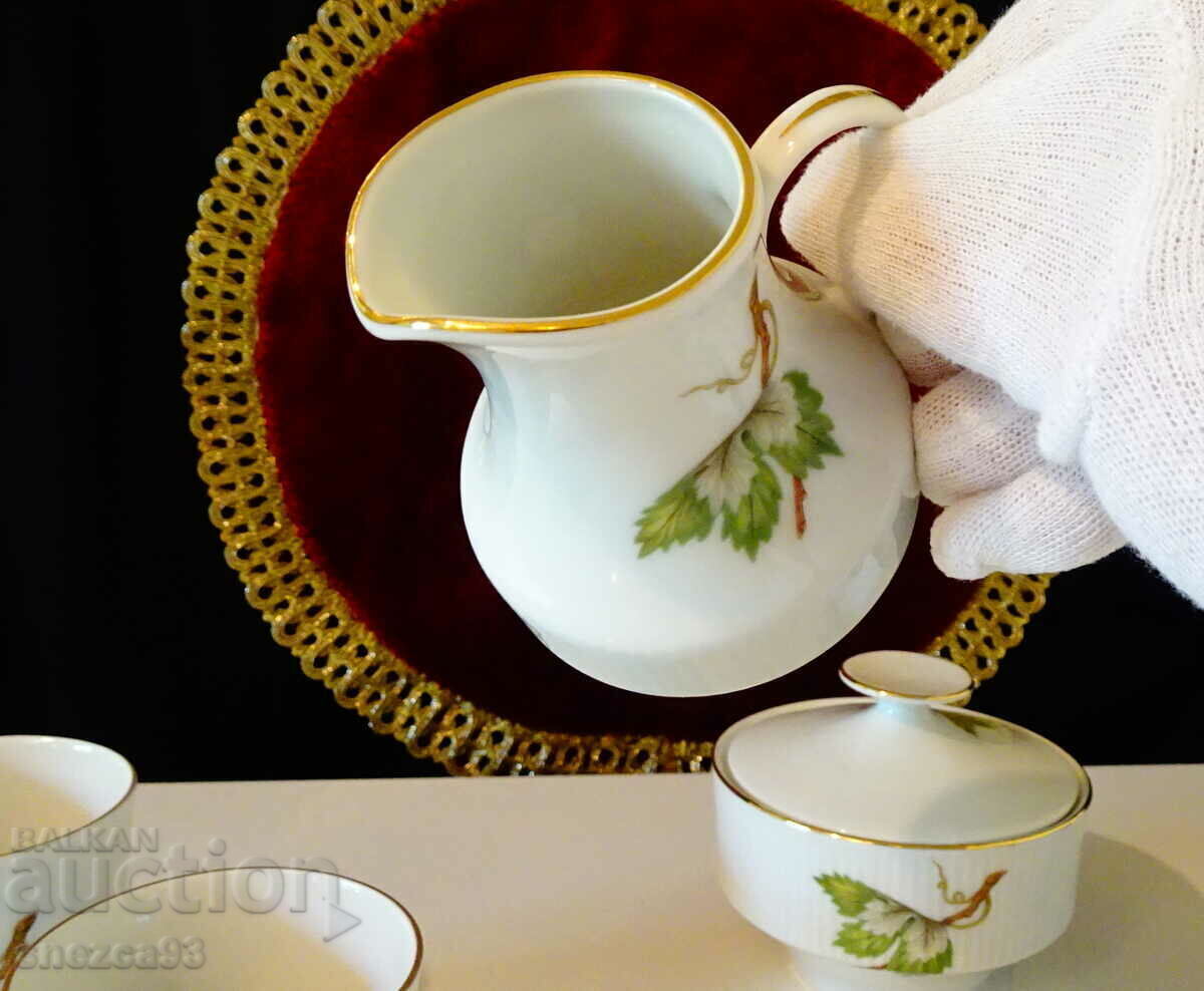 Raki, Coffee, Bavarian Porcelain Service - 6 Raki, Coffee, Bavarian Porcelain Service - 6