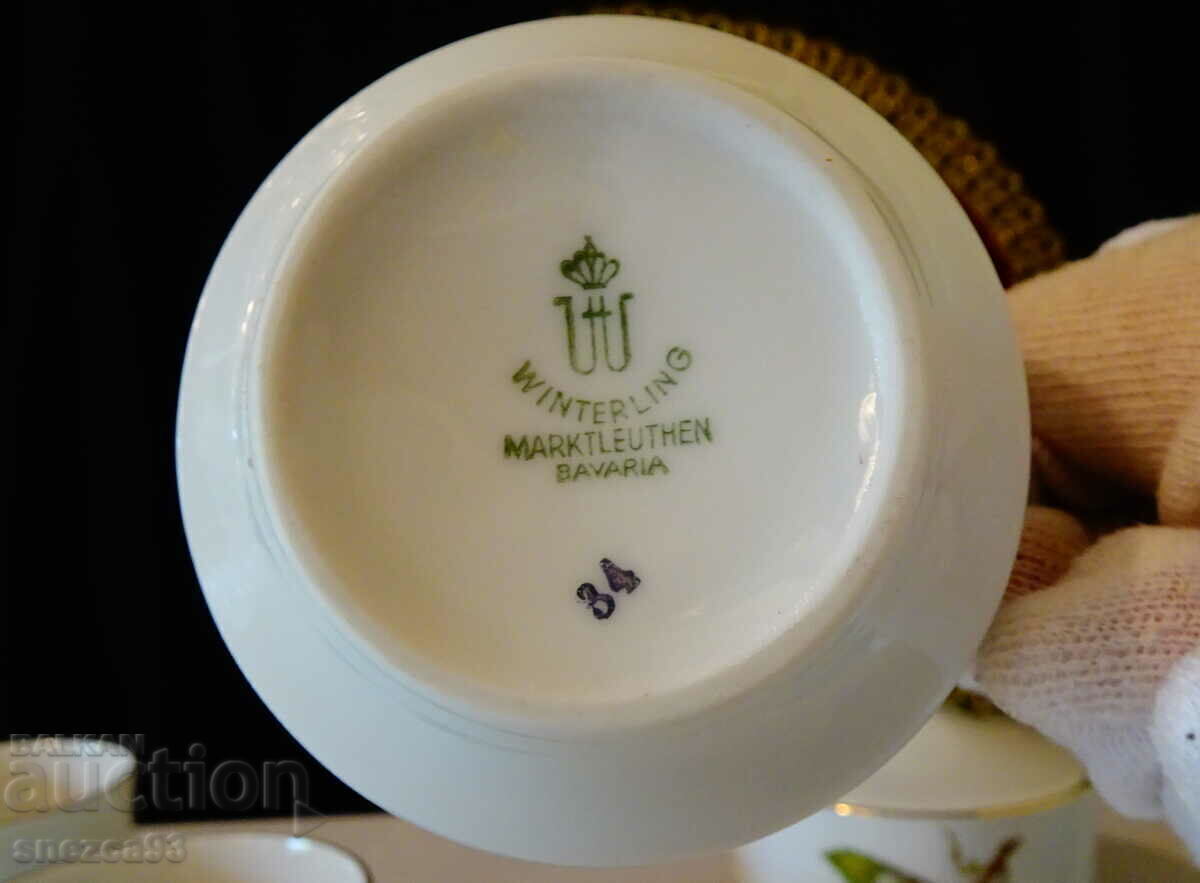 Raki, Coffee, Bavarian Porcelain Service - 7 Raki, Coffee, Bavarian Porcelain Service - 7