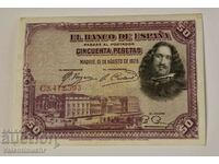 Spain 50 pesetas 1928