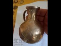 BRONZE massive old cast. JUG 0.912 KG.