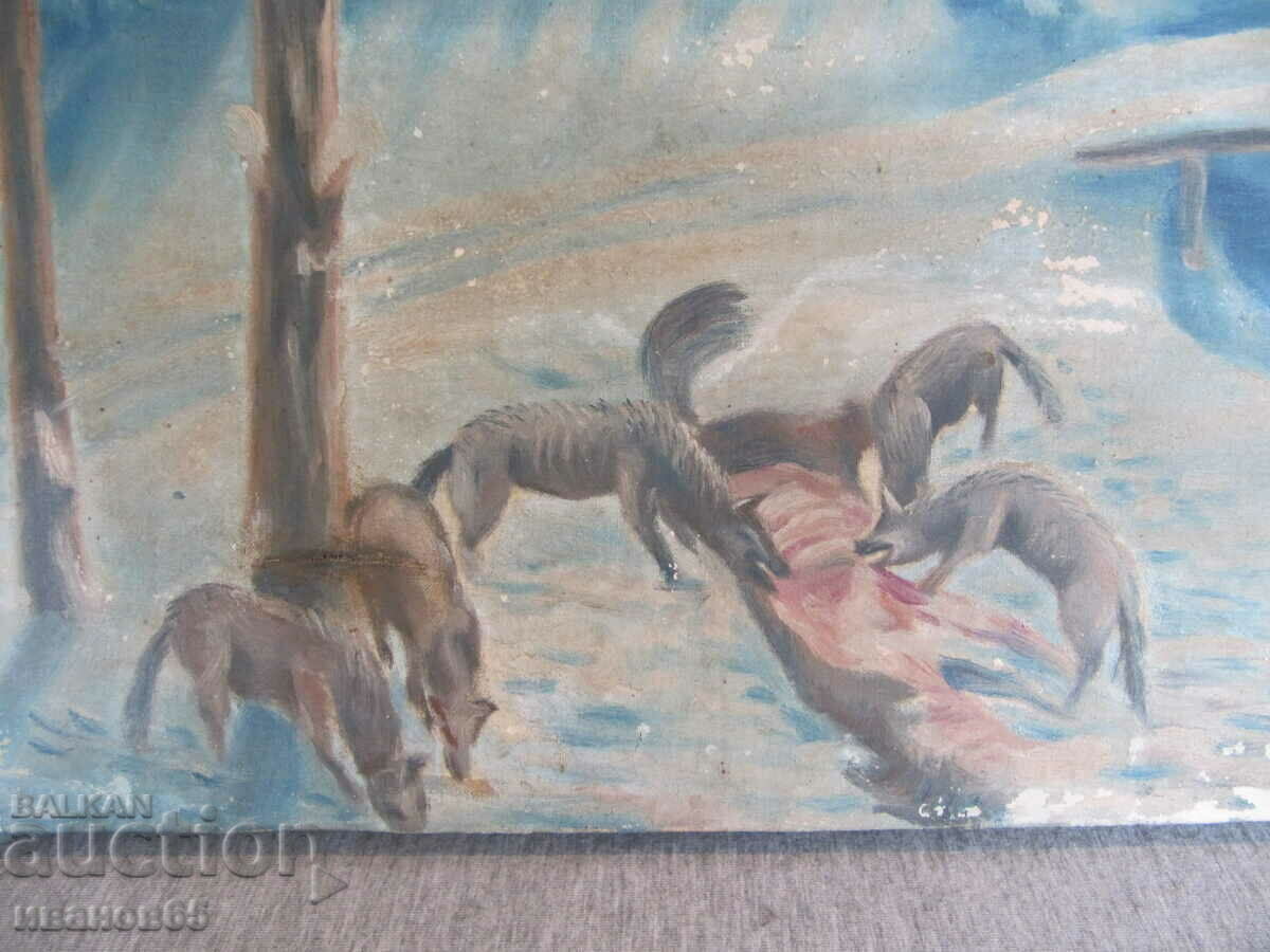 Auction old painting Auction old painting