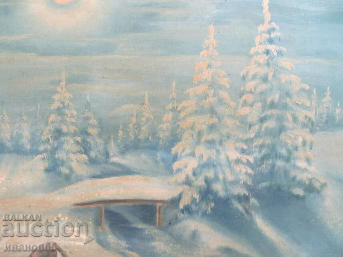 Delivery of old painting Delivery of old painting