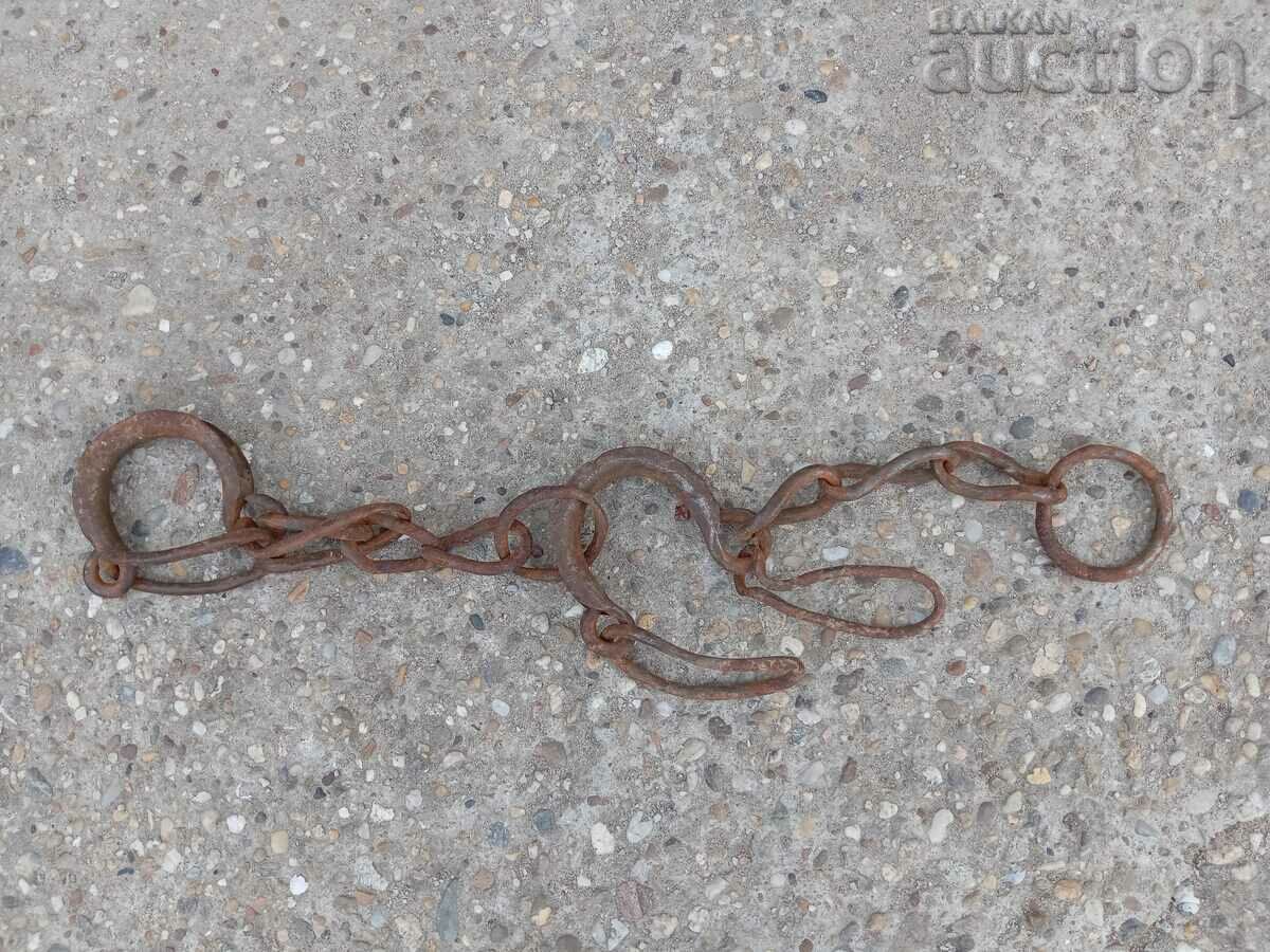 Old hand-forged buckles, chains, shackles, shackles with price 31.00 BGN | € 15.85