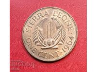 Sierra Leone-1 cent 1964