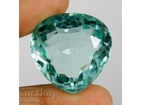 BZC! 92.00 kth natural aquamarine cert.OMGTL from 1st!