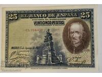 Spain 25 pesetas 1928 year UNC