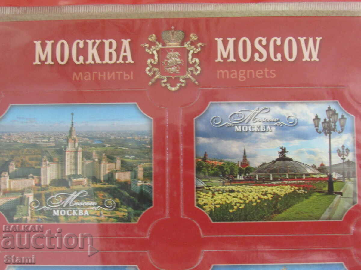 Set of magnets from Moscow, Russia-series-6 pieces - 5 Set of magnets from Moscow, Russia-series-6 pieces - 5