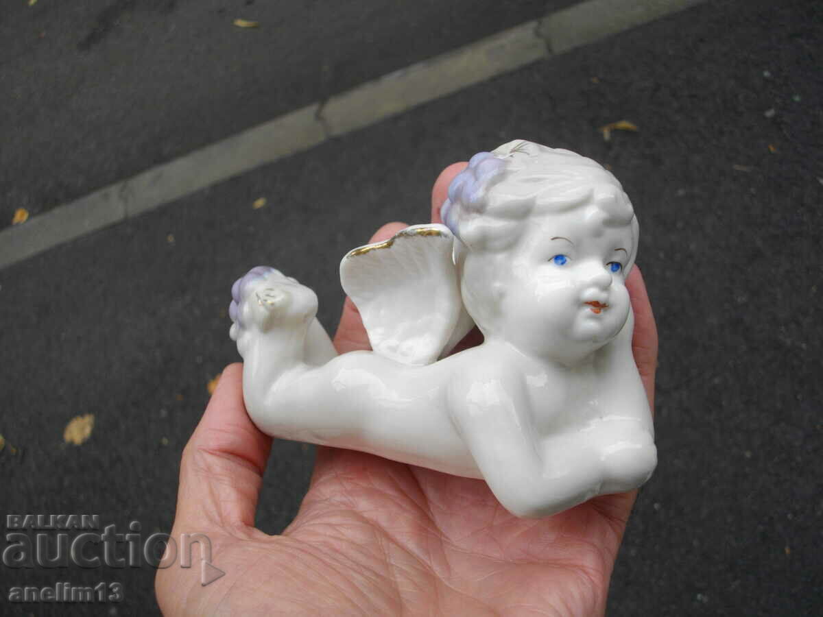 Auction OLD PORCELAIN ANGEL Auction OLD PORCELAIN ANGEL