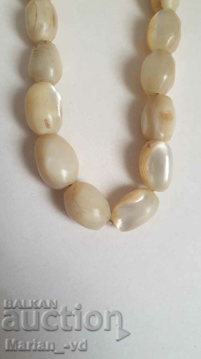 Old mother-of-pearl rosary - 72 grams with price 180.00 BGN | € 92.03 Old mother-of-pearl rosary - 72 grams with price 180.00 BGN | € 92.03