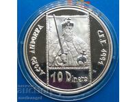 Andorra UNC PROOF silver