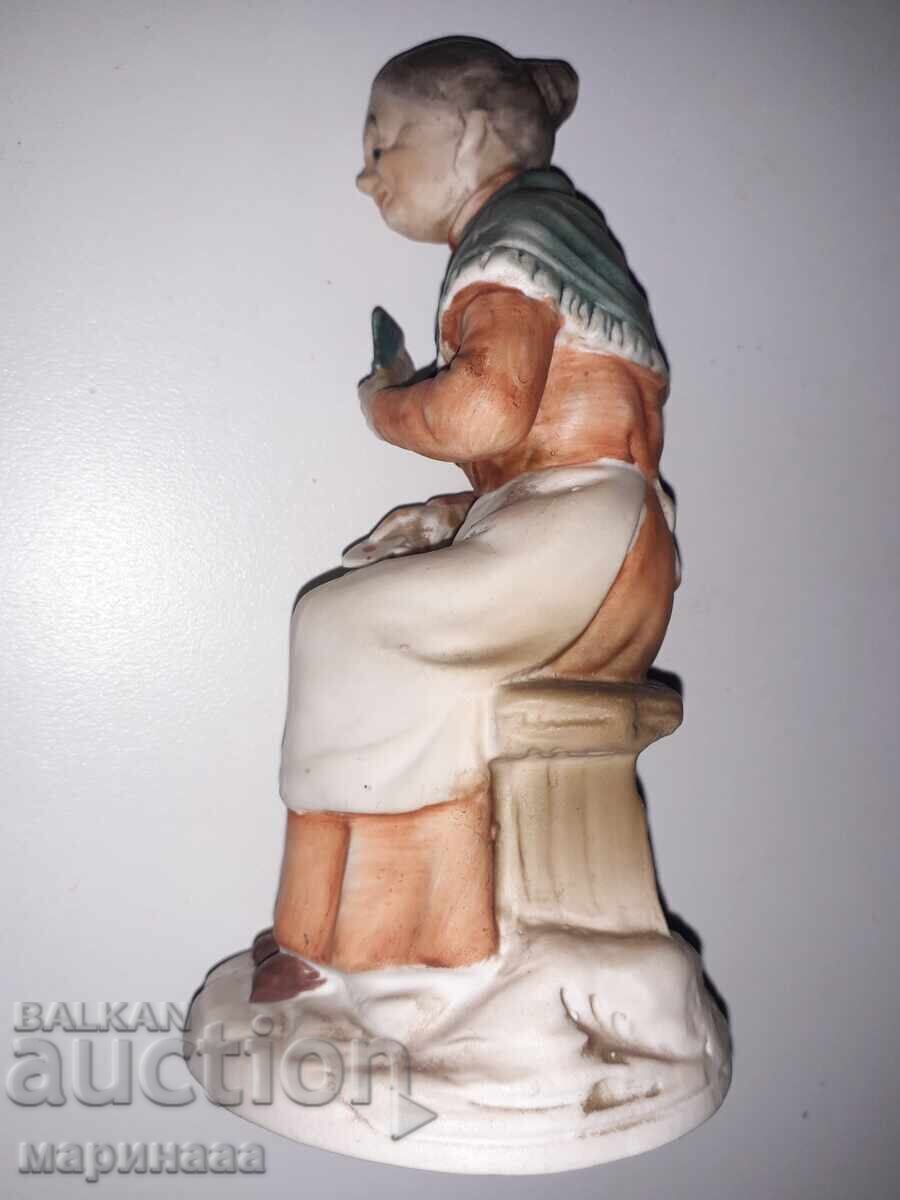 Auction  OLD FIGURE. BISCUIT