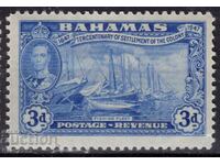 GB/Bahamas-1948-KGVI-300 χρόνια η ερήμωση του νησιού Ελεύθερα, MLH