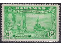 GB/Bahamas-1948-KGVI-300 χρόνια η ερήμωση του νησιού Ελεύθερα, MLH