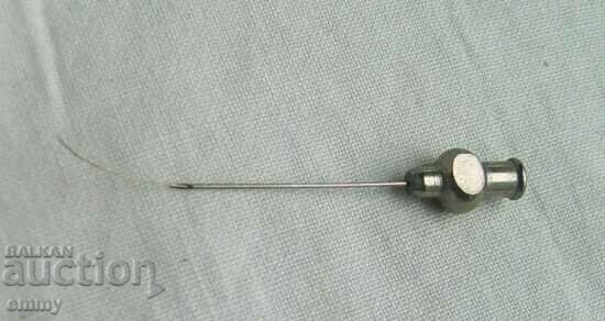 Old medical syringe needles, Germany, in a box-5 pcs. - 6 Old medical syringe needles, Germany, in a box-5 pcs. - 6