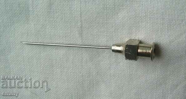 Old medical syringe needles, Germany, in a box - 6 pcs. - 5