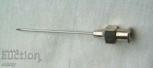 Old medical syringe needles, Germany, in a box - 6 pcs. - 6