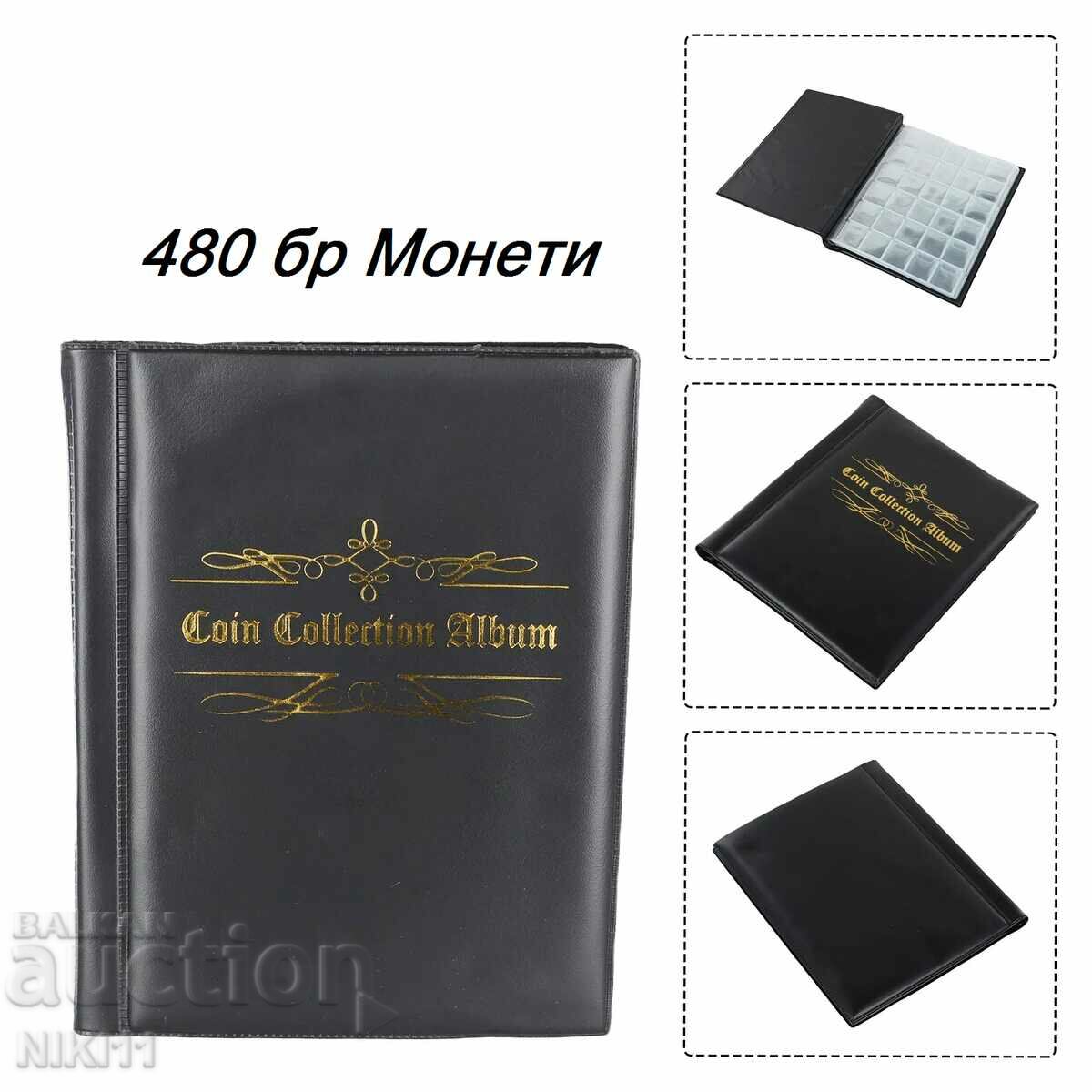 Large album for 480 coins coin folder coin collection