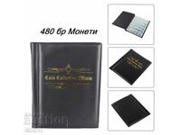 Large album for 480 coins coin folder coin collection