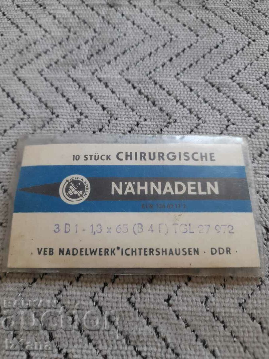 Old surgical needles with price 22.00 BGN | € 11.25 Old surgical needles with price 22.00 BGN | € 11.25