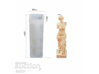 Venus de Milo statue silicone mold for candle soap