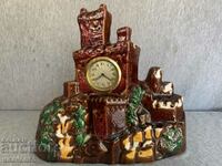 old large porcelain clock