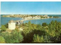 Old postcard - Nessebar, the Isthmus