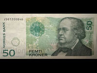 Norway 50 Kroner 2015 Pick 46a Ref 0846