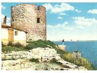 Old postcard - Nessebar, View