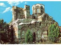 Old postcard - Nessebar, Church "Pantokrator"