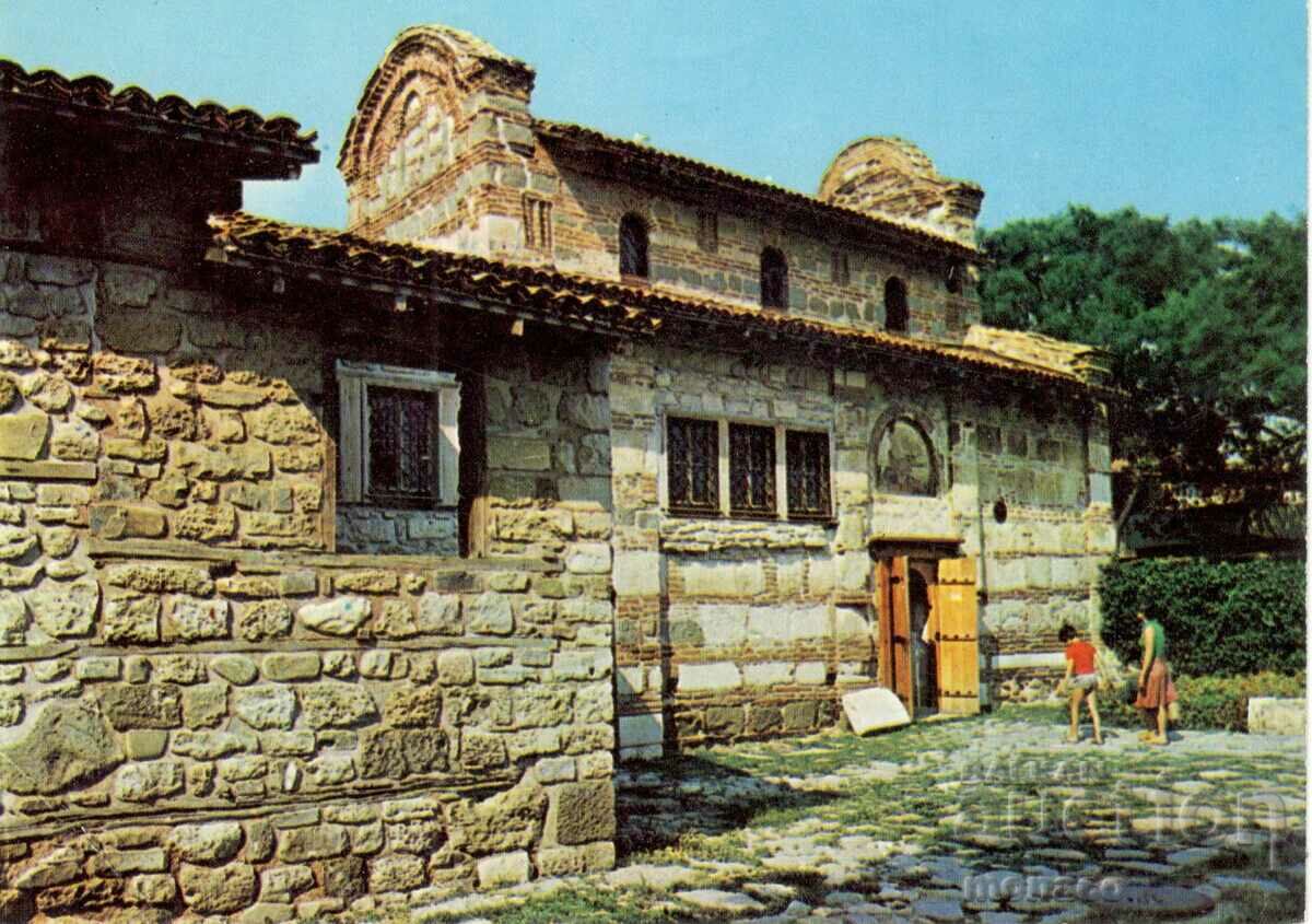 Old postcard - Nessebar, St. Stephen's Church