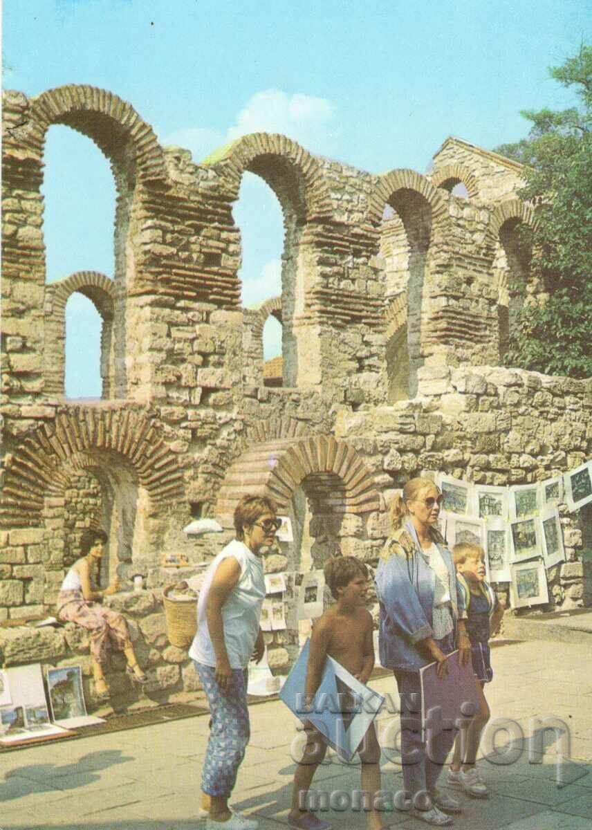 Old postcard - Nessebar, the Old Metropolis