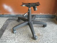 Folding chair with wheels, shock absorber and mechanism for office chair -2