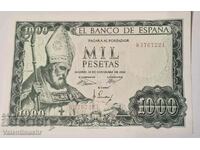 Spania 1000 pesetas 1965 an UNC