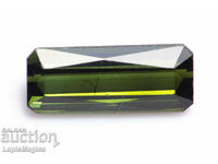 Turmalina verde 1,32ct taietura bagheta