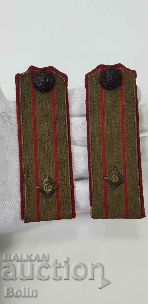 Royal epaulettes of Infantry Major Boris III