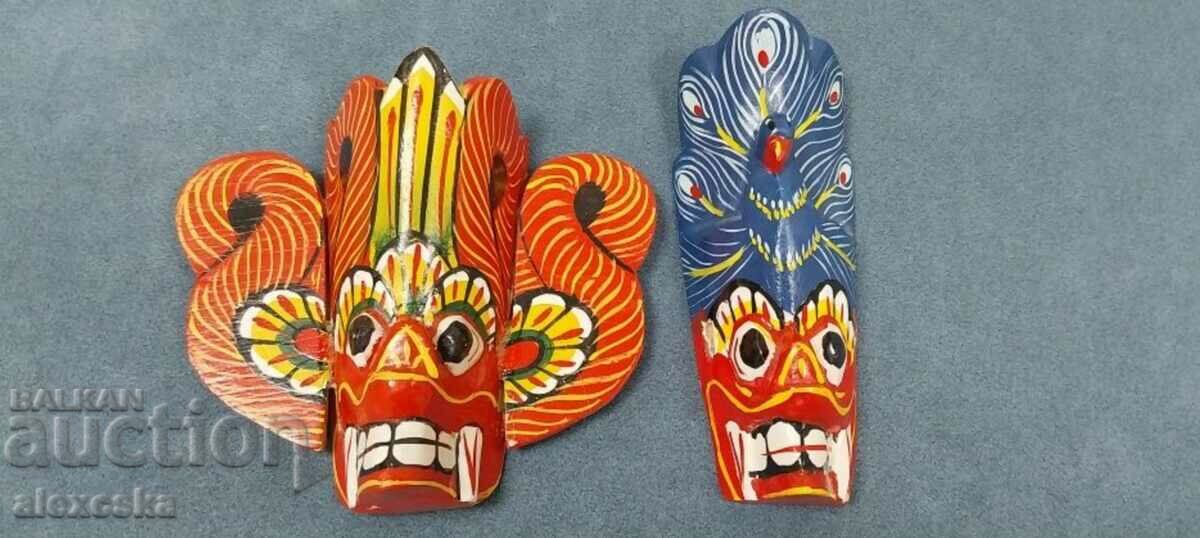 Wooden masks - Thailand with price 15.00 BGN | € 7.67 Wooden masks - Thailand with price 15.00 BGN | € 7.67