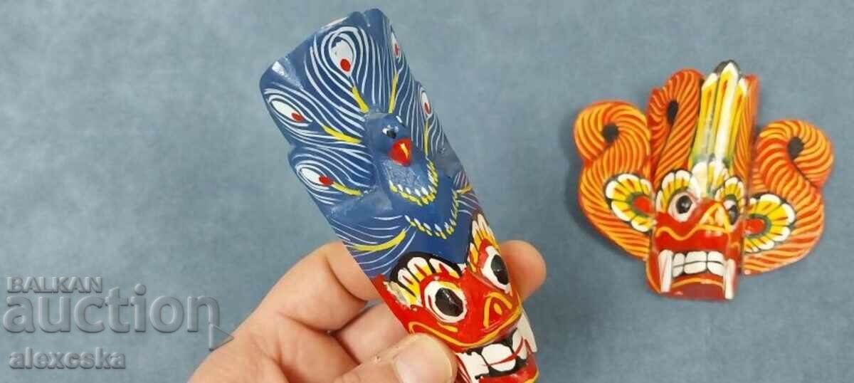 Wooden masks - Thailand - 6 Wooden masks - Thailand - 6