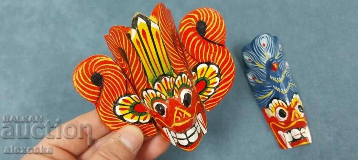 Wooden masks - Thailand - 7 Wooden masks - Thailand - 7