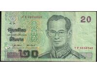 Thailanda 20 Baht 2002 Pick 109 Ref 0742