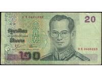 Thailand 20 Baht 2002 Pick 109 Ref 8225