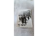 Photo Sofia Man and woman on a walk 1939