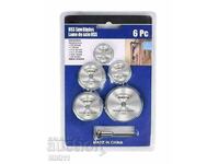 6 circular discs for dremel screwdriver for cutting wood