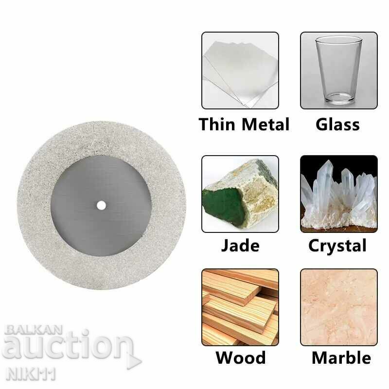 Auction Diamond disc F 50 mm + dremel tip Dremel screwdriver Auction Diamond disc F 50 mm + dremel tip Dremel screwdriver