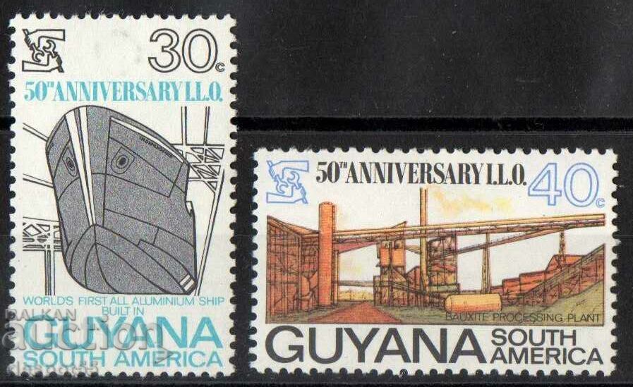 1969. Guyana. The 50th anniversary of the I.L.O.