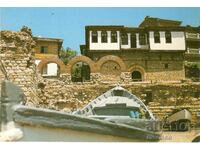 Old postcard - Nessebar, View