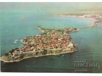 Old postcard - Nessebar, General view