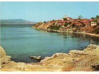 Old postcard - Nessebar, View